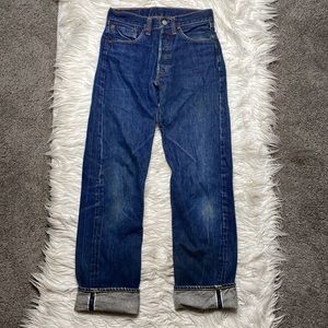 Levi’s vintage 501 jeans big E redline 1960s